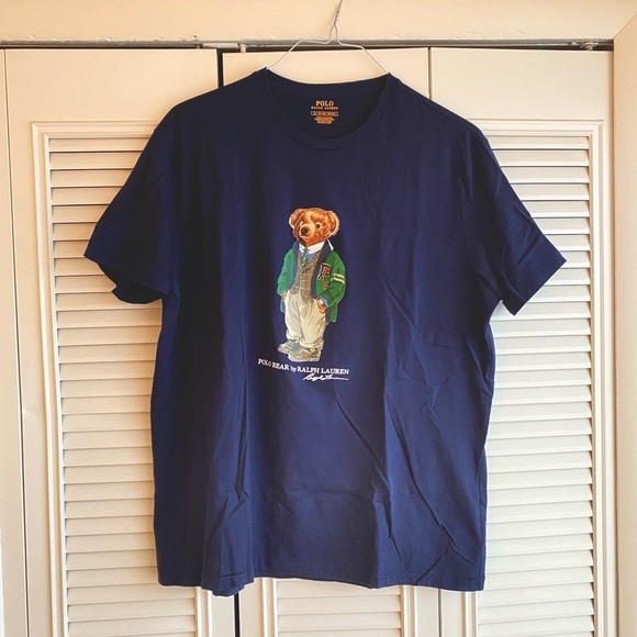 Mens Ralph Lauren bear t-shirt (XL) - Picture 1 of 4